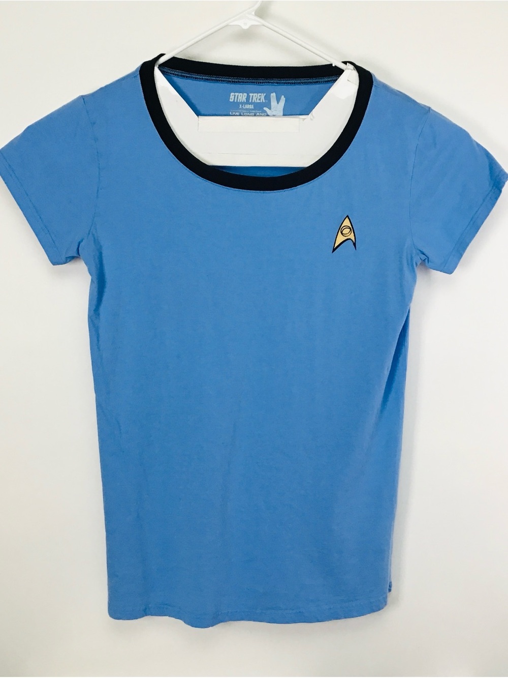 Star Trek women’s short sleeve tee shirt XL